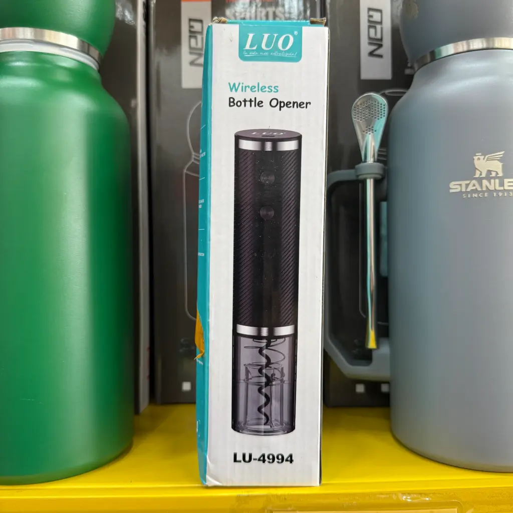 LU-4994 SACACORCHOS ELÉCTRONICO PORTATIL 